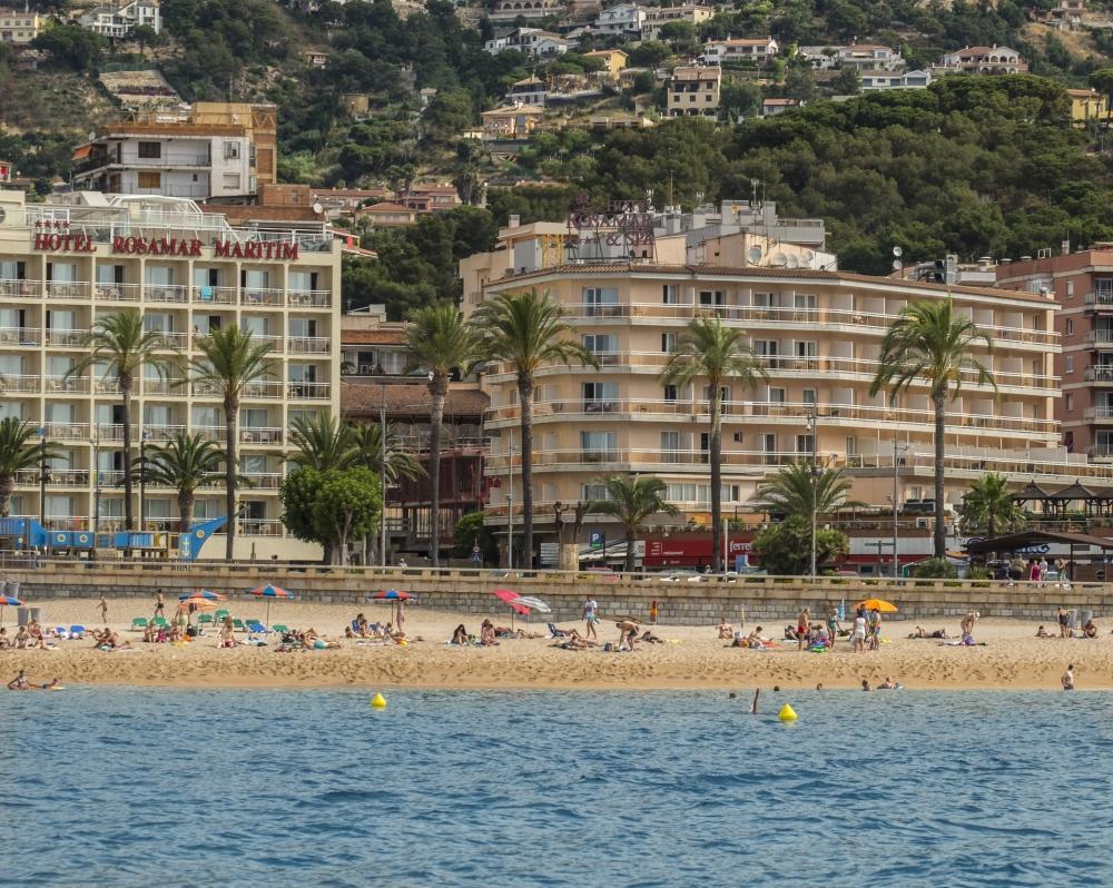 Hotel Rosamar Maritim 4* Lloret de Mar Exterior foto