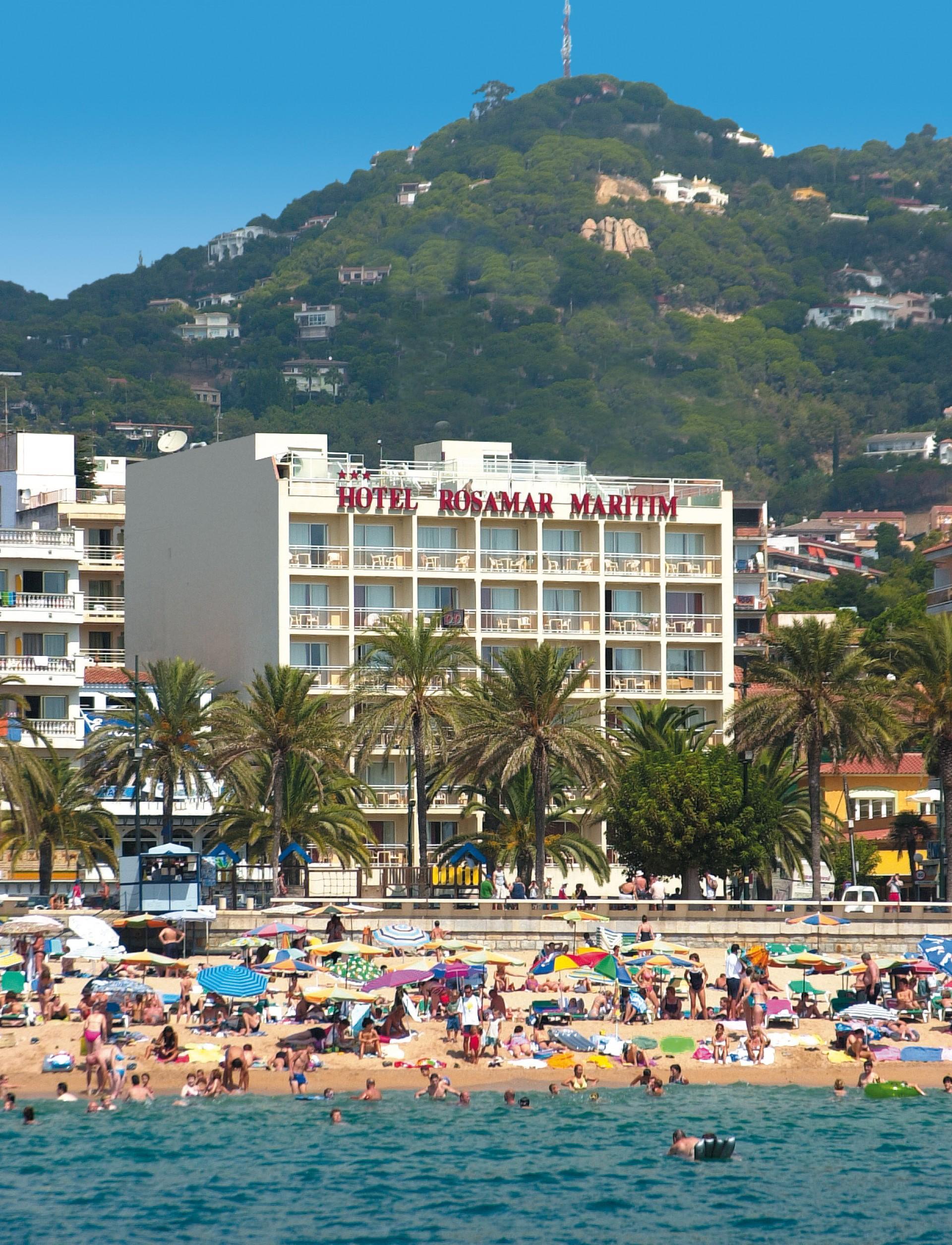 Hotel Rosamar Maritim 4* Lloret de Mar Exterior foto